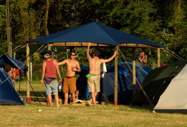 Canvasman Bespoke Tent Canopy in Blue