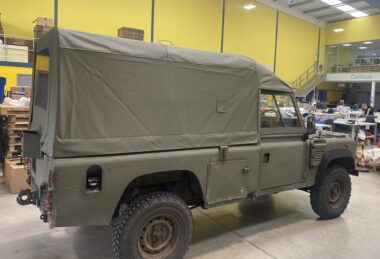 Burch military vehicle cover