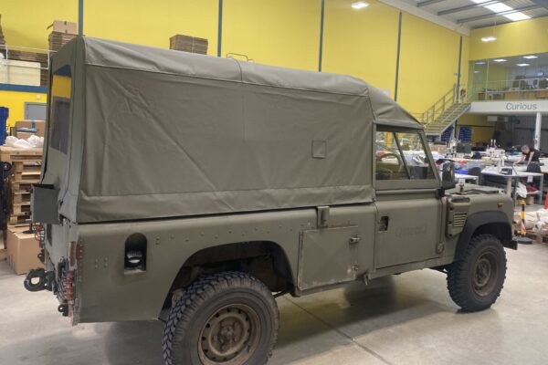 Burch military vehicle cover